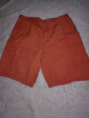 Tommy Bahama Relax Cargo Shorts Size 36 | Burnt Orange Boat Snack Energy
